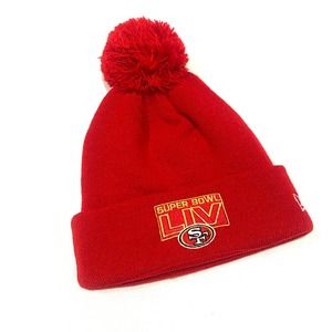 San Francisco 49ers Red Superbowl LIV Beanie